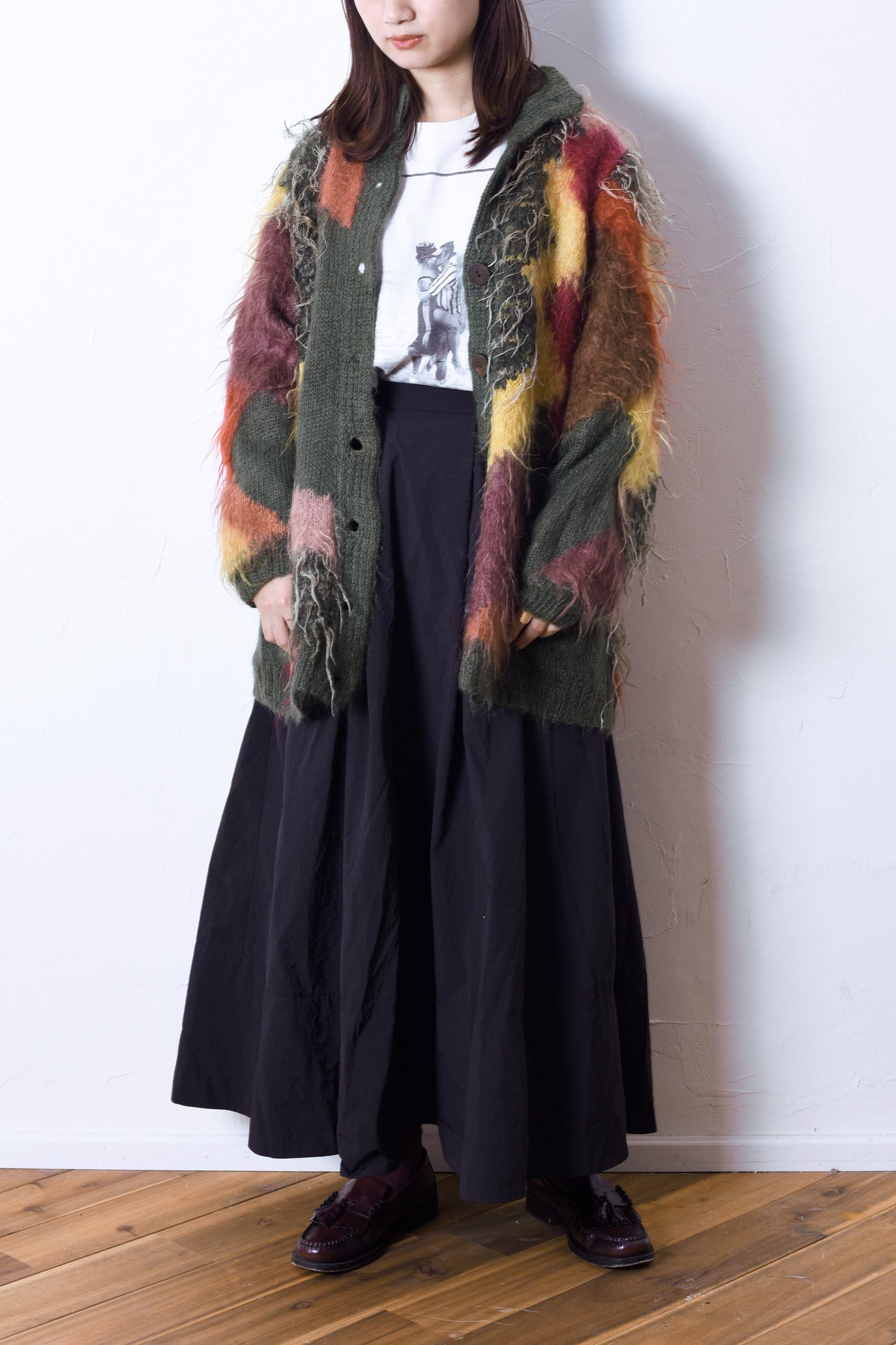 knit fringe cardigan