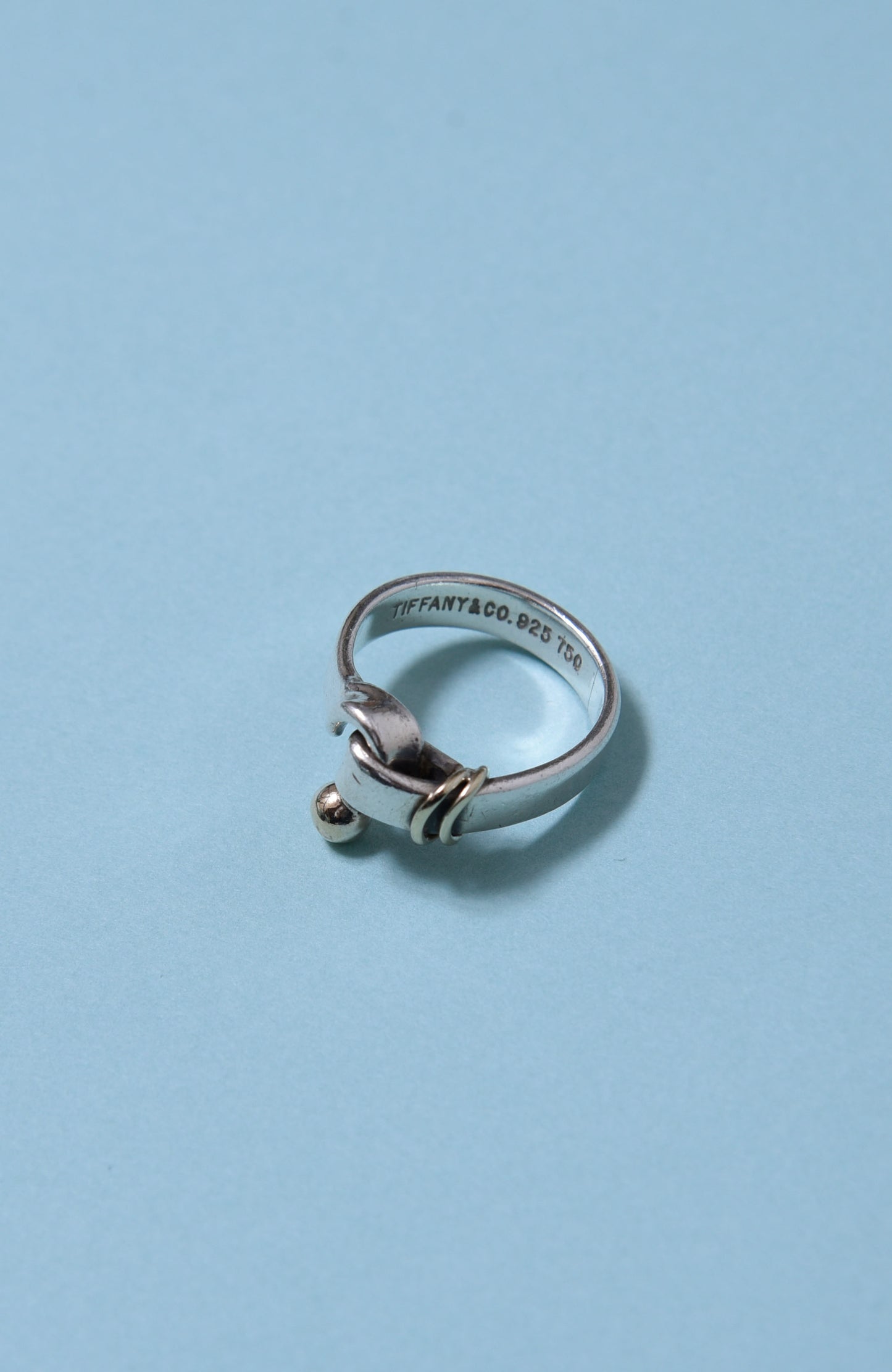 Tiffany,co vintage ring K18|
