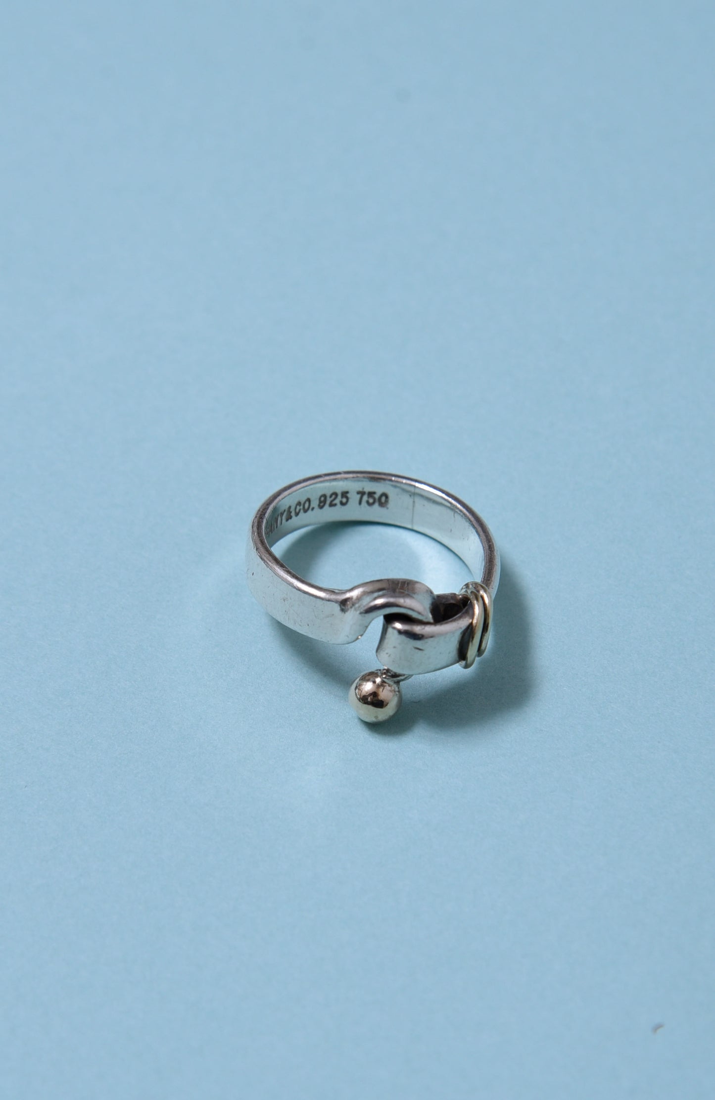 Tiffany,co vintage ring K18|
