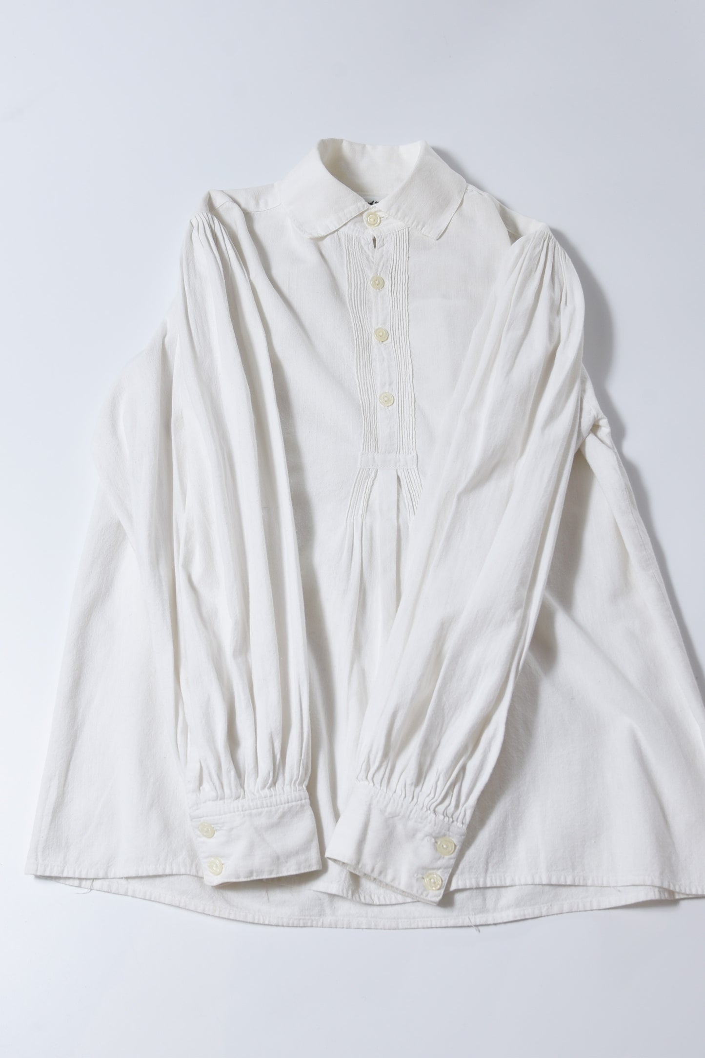 Pintuck blouse｜1980s