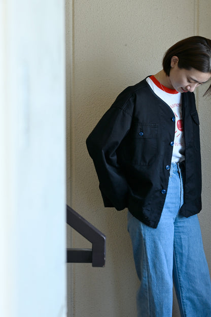 collarless jkt｜Remake 1960s