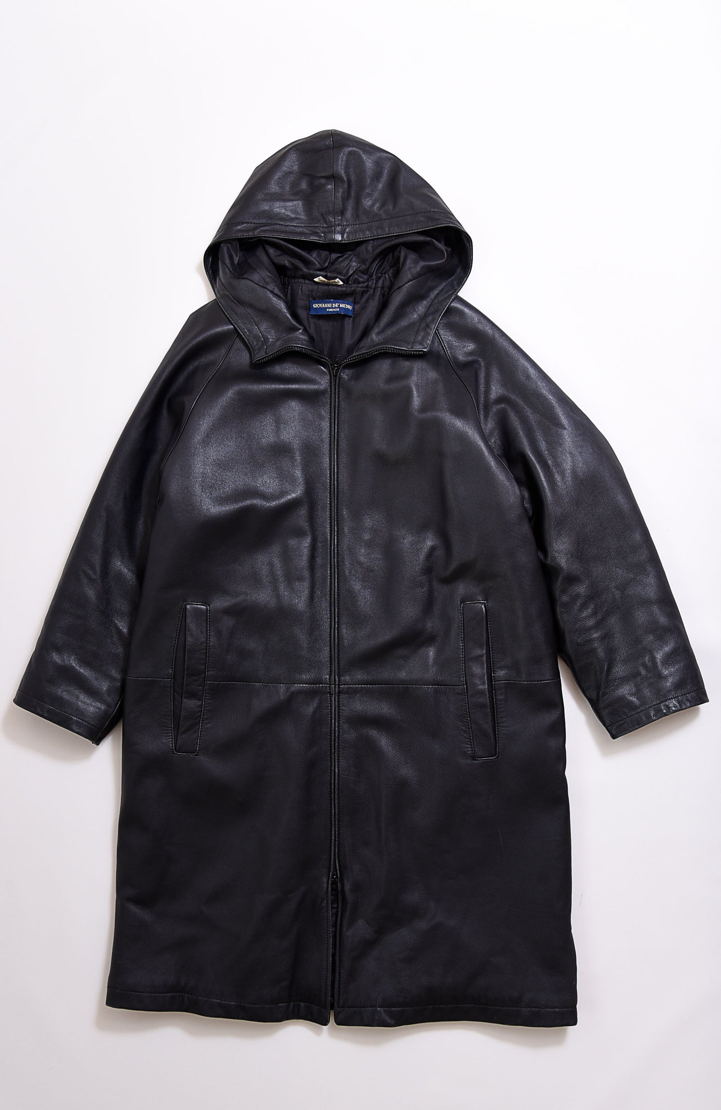 leather coat｜