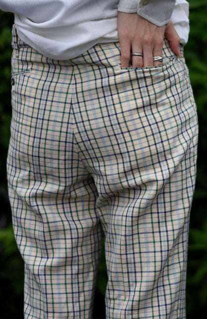 Check trousers｜1970s